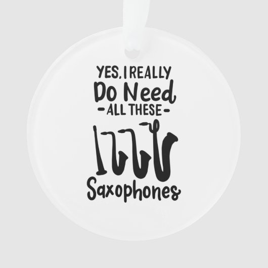 Saxophone - Types de saxophones (devant)