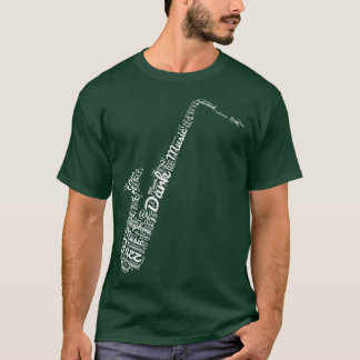 Saxophonist Jazz Music Saxophone  T-shirt