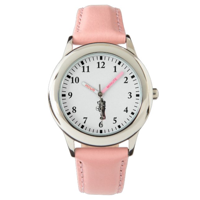 Saxophonist Watch Horloge (Voorkant)