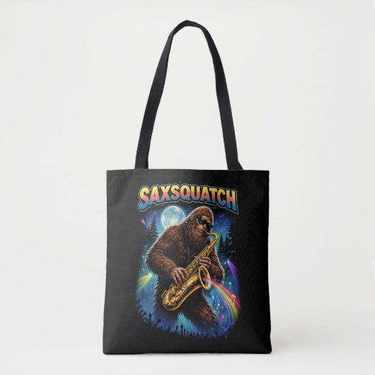 Saxsquatch Draagtas (Voorkant)