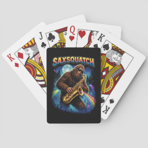 Saxsquatch Pokerkaarten