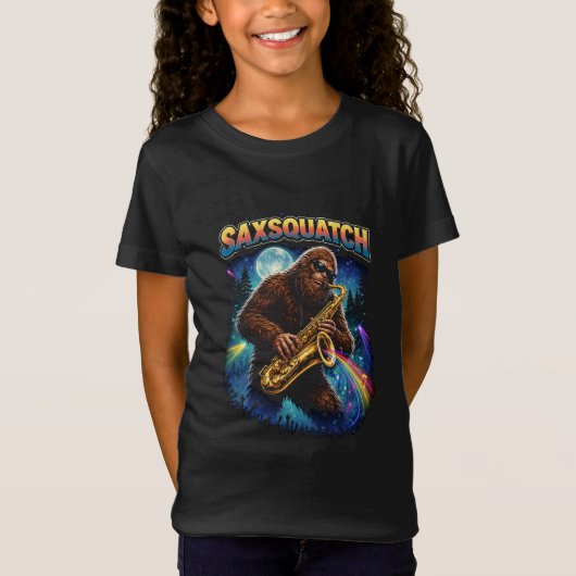 Saxsquatch T-shirt (Voorkant)