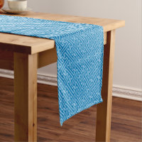 Sayagata patroon, Japans, Blauw en Baby Blauw