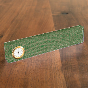 Sayagata patroon, Japans, Groen en Goud Naambordje