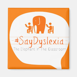 #SayDyslexia Magnet - Logo de la bulle vocale