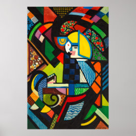 Sayen's dochter in een Rocker Poster