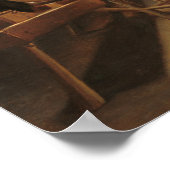 Saying Grace - Frans van Mieris Poster d'art (Coin)