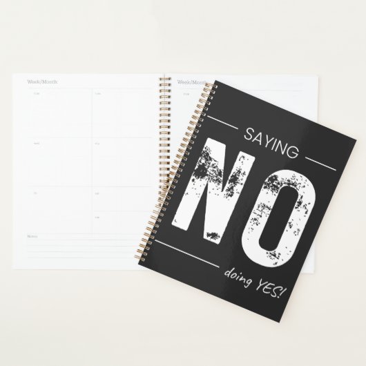 Saying NO, Doing YES! Sarcastic Humor Design (Devant avec enveloppe)