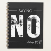 Saying NO, Doing YES! Sarcastic Humor Design (Devant)