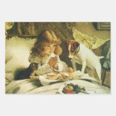 Saying Our Prayers, Suspense Charles Burton Barber Inpakpapier Vel (Voorkant)