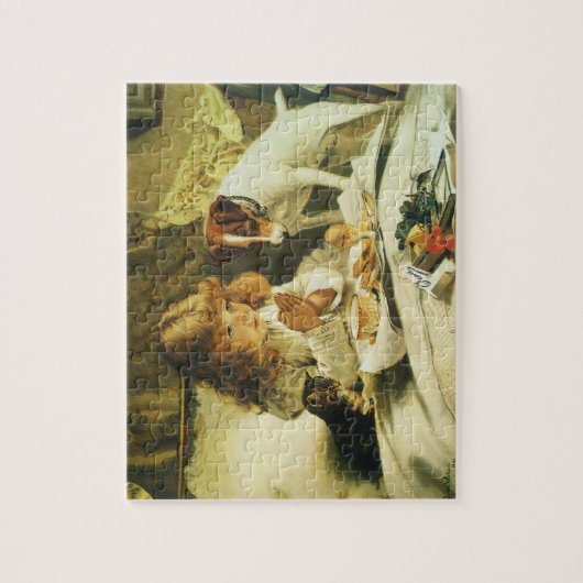 Saying Our Prayers, Suspense Charles Burton Barber Legpuzzel (Verticaal)