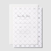 Saylor Modern Wedding Save the Date Vellum Uitnodigingen (Offset (Uitnodiging))