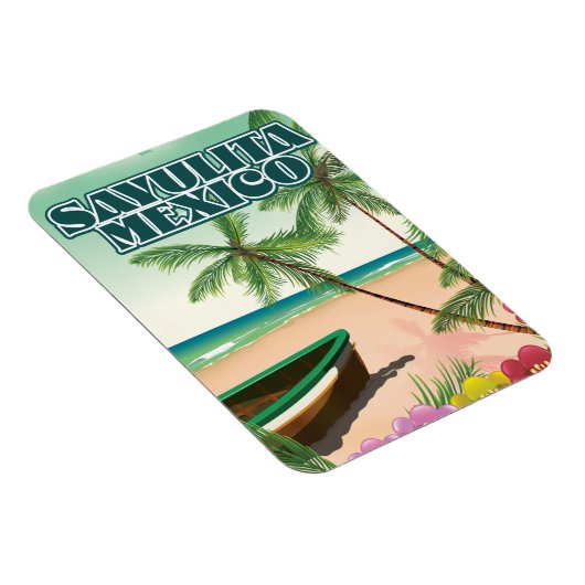 Sayulita Mexico strandposter Magneet (Rechterzijde)