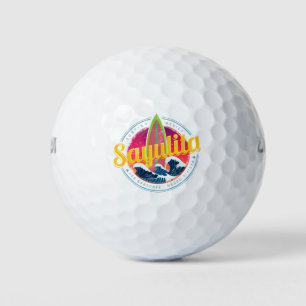 Sayulita Mexico Surfer Wave Sunset Bigwave Golfballen