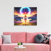 Sayyida Canvas Afdruk (Insitu (Woonkamer))