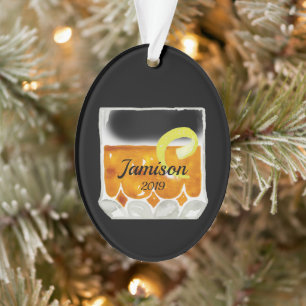 Sazerac Cocktail Personaliseerd Ornament