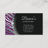 SB de pourpre d'étincelle de carte de visite de (Dos)