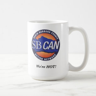 SB KAN Logo "We zijn HOT! 150 z. Keramische Mok