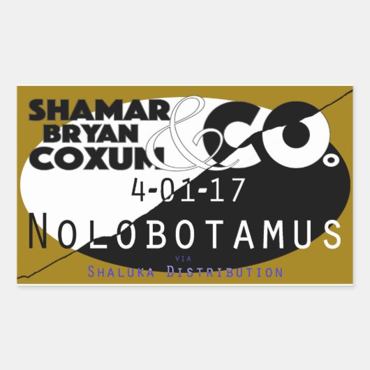 SBC&Co. Stickers de version X Nolobotamus Spring 2 (Devant)