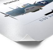 SBD ontelbare duikbomber van Bomber Six (VB-6) Foto Afdruk (Hoek)