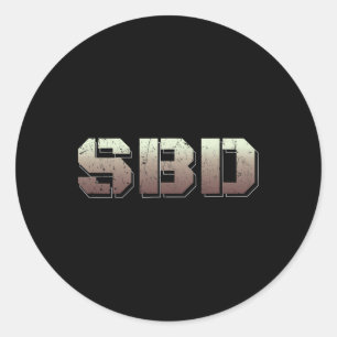 Sbd Squat Bench Deadlift Powerlifting Ronde Sticker