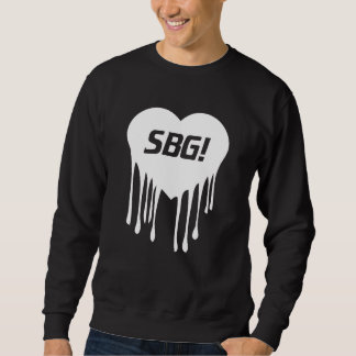 SBG Heart Black Creweck Trui