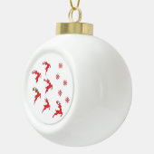 Sbowflake Framed Ball Shape Ornament - Reinders (Rechts)