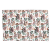 Sbstract leaves and organic shapes kussensloop (Voorkant)