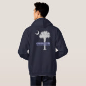SC Palmetto & Crescent (Charleston) Hoodie (Achterkant volledig)
