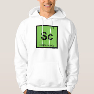 Sc - Schenectady New York Chemie Stadssymbool Hoodie