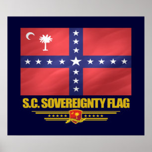 SC Soversoevereiniteitsvlag Poster