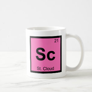 Sc - St. Cloud Minnesota Scheikunde Periodiek Syst Koffiemok