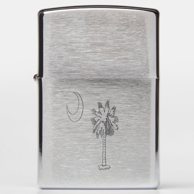 SC-vlag op geborsteld room (Voorkant)