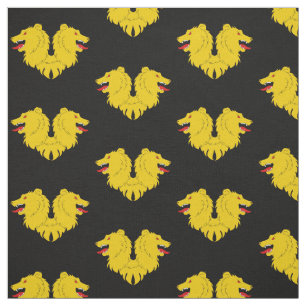 SCA Adiantum Populatie Badge Fabric Stof