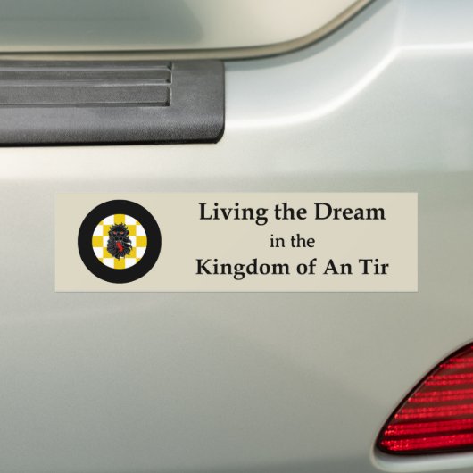 SCA An Tir Bumper Sticker (Op auto)