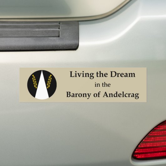 SCA Andelcrag Bumper Sticker (Op auto)
