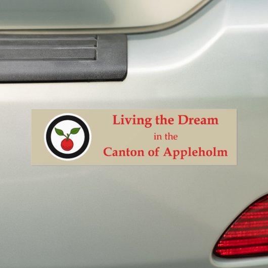 SCA Appleholm Bumper Sticker (Op auto)