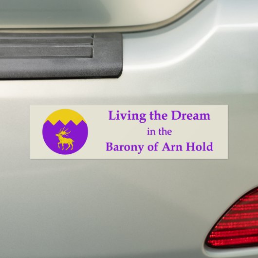 SCA Arn Hold Bumper Sticker (Op auto)
