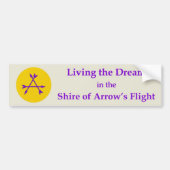 SCA Arrow's Flight Bumper Sticker (Voorkant)
