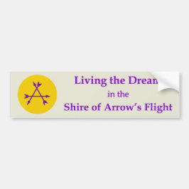 SCA Arrow's Flight Bumper Sticker