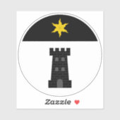 SCA Bordergate Vinyl Sticker (Vel)