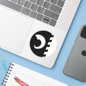 SCA Bordermarch Vinyl Sticker (Laptop met iPhone)