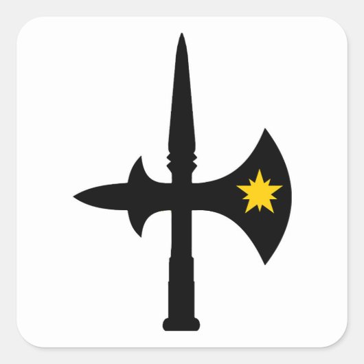 SCA Bryn Gwlad Populace Badge Sticker (Voorkant)