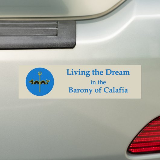 SCA Calafia bumpersticker (Op auto)
