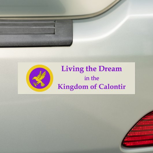 SCA Calontir Bumper Sticker (En voiture)