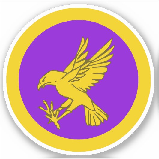 SCA Calontir Vinyl Sticker (Voorkant)