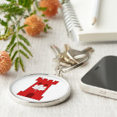 SCA Castel Rouge Sleutelhanger (Zijkant)