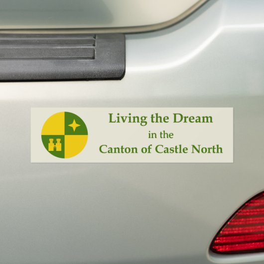 SCA Castle North Bumper Sticker (En voiture)