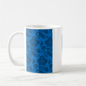 SCA Clan Blue Feather Coffee Mug (Gauche)