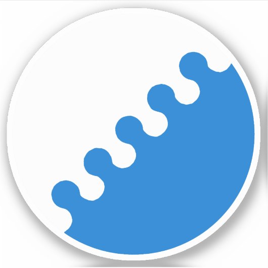 SCA Cleftlands Vinyl Sticker (Voorkant)